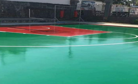 抚州篮球场翻新地面